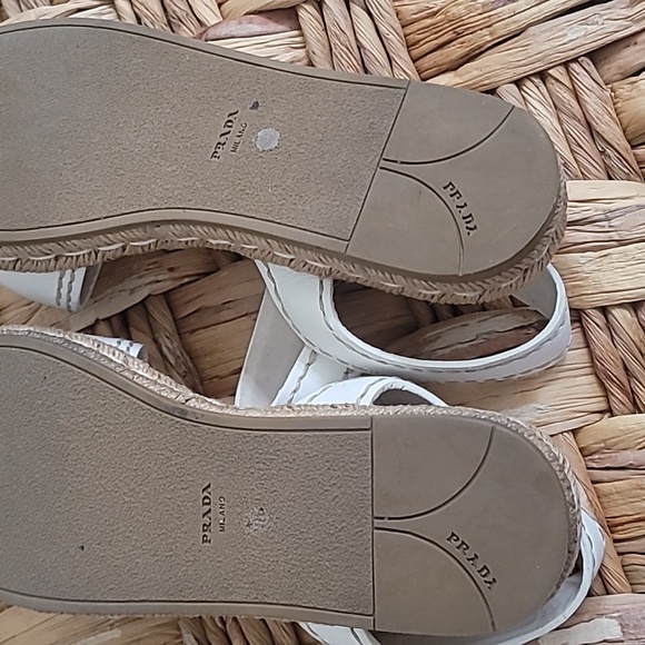๐ผ PRADA ESPADRILLES OPEN TOE SANDALS. - Picture 14 of 14